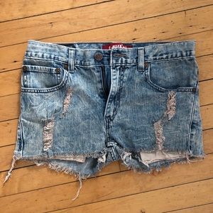 Levi denim jean shorts
